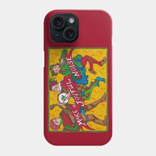 Three Holiday Minstrels Phone Case