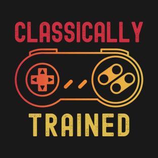 Classically Trained Retro Video Game Controller T-Shirt