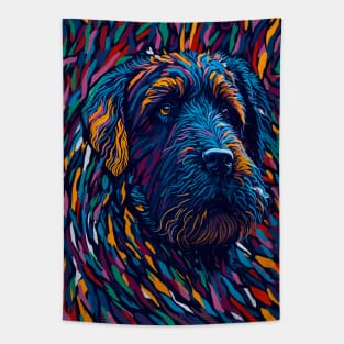 Airedale Terrier pop art Tapestry