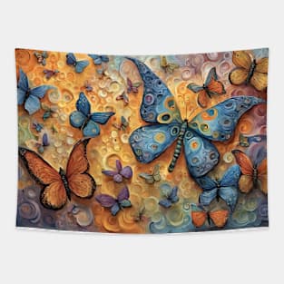 world of butterflies Tapestry