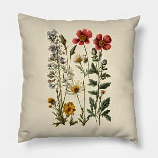 Wildflowers Pillow