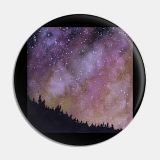 Purple Aurora Pin