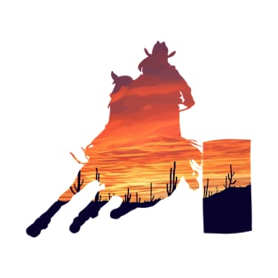 Barrel Rider 1: Desert Sunset T-Shirt