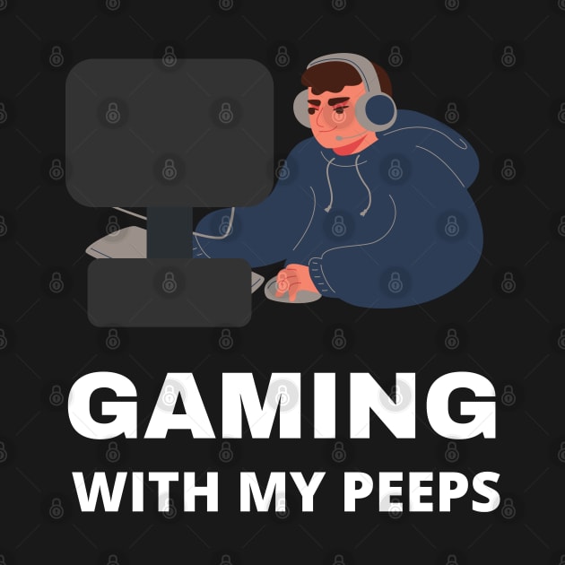 Gaming with my peeps by InspiredCreative