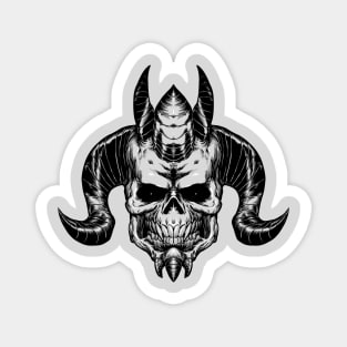 Demon Skull L Magnet