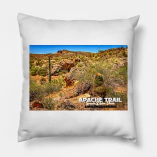 Apache Trail Scenic Drive View Pillow