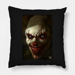 Evil Clown Pillow