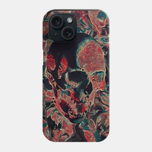 Skull with open mouth Phone Case