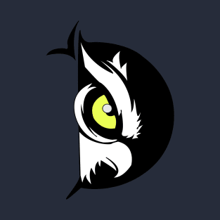 Owl Head Vector T-Shirt