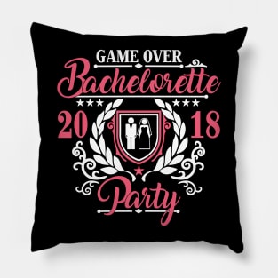 Womens Bachelorette Party - Hen Night -Bride -Bridal T Shirt Pillow