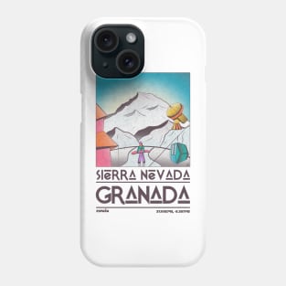 Sierra Nevada, Granada, Spain Phone Case