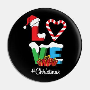 Love Christmas Pin