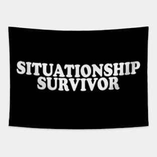 Situationship Survivor Y2K Unisex Tapestry