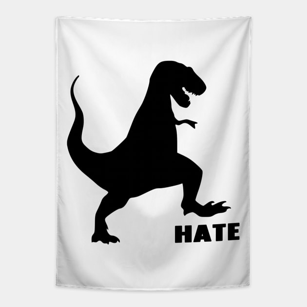 Stomp Hate Dinosaur Tapestry by imphavok
