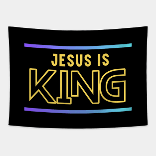 Jesus Is King | Christian Tapestry