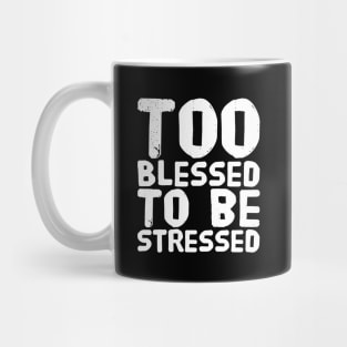 Too Blessed to be Stressed Travel Cup Set – Yes I'm a Diva