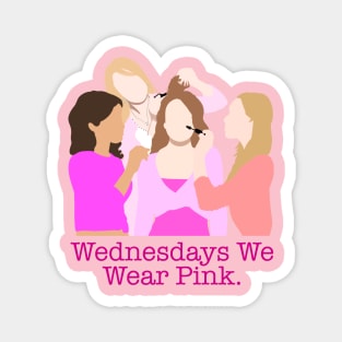Mean Girls- Wednesdays We Wear Pink Magnet