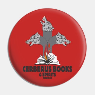 Cerberus Books Pin