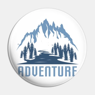 Mountain Adventure Pin