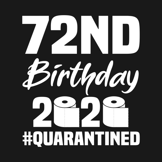 72nd Birthday 2020 Quarantined by quaranteen