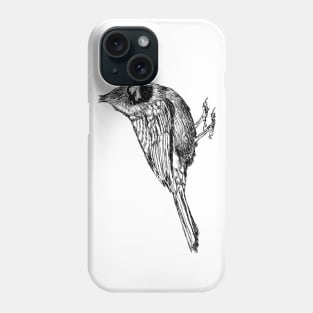 Red Cardinal Illustration. Phone Case