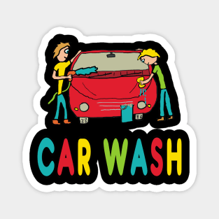 Car Wash Magnet