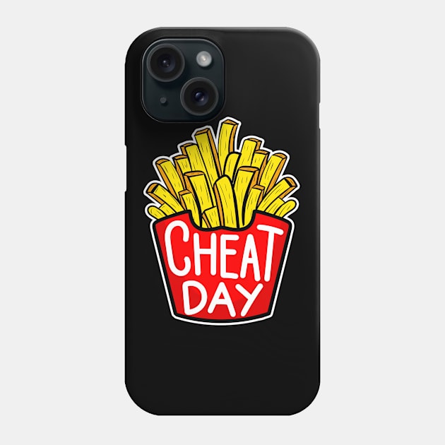 It`s My Cheat Day Carb Control Diet Gift Idea Phone Case by dconciente