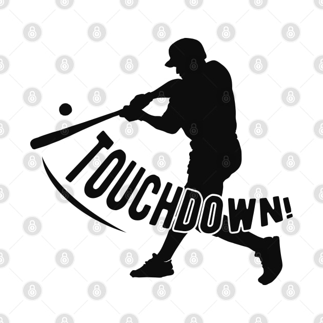 Baseball - Touchdown! by KC Happy Shop