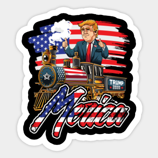 Us Flag Donald Trump 2020 Donald Trump Us Flag Election 2020 Sticker Teepublic
