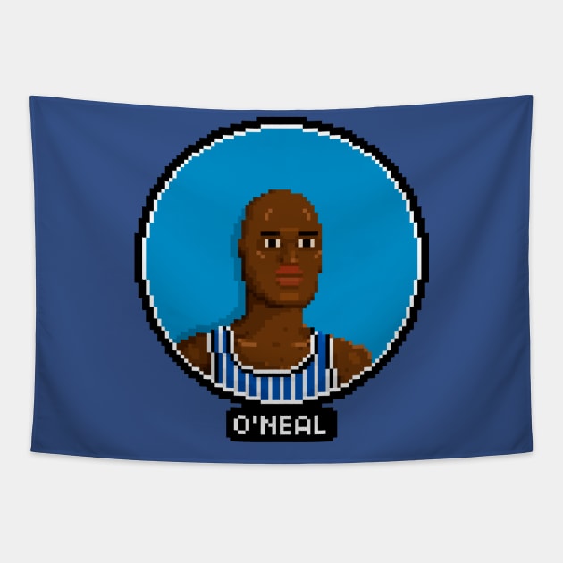 Shaquille Tapestry by PixelFaces