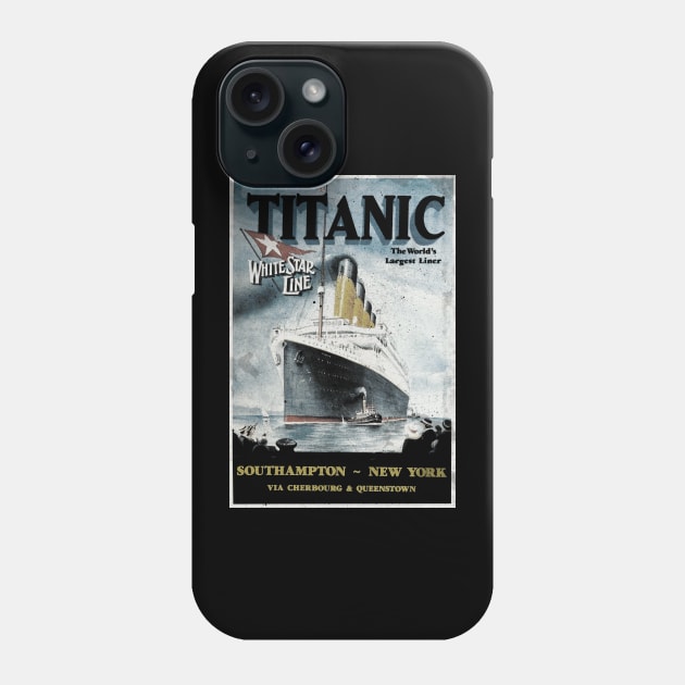 Titanic Phone Case by valentinahramov