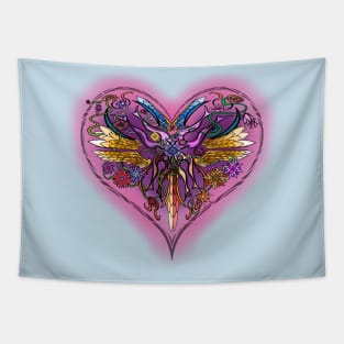 Paradoxical Heart Tapestry