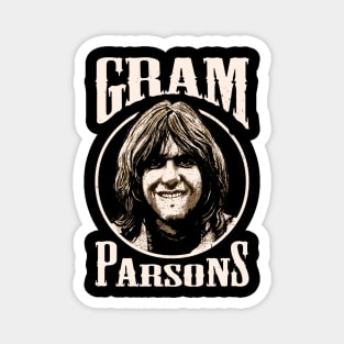 Gram Parsons Magnet