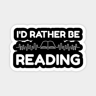 reading lovers book lovers Magnet