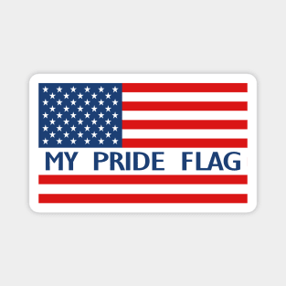 My Pride Flag - USA Magnet