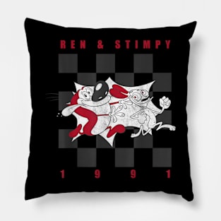Vintage The Ren & Stimpy Show Pillow