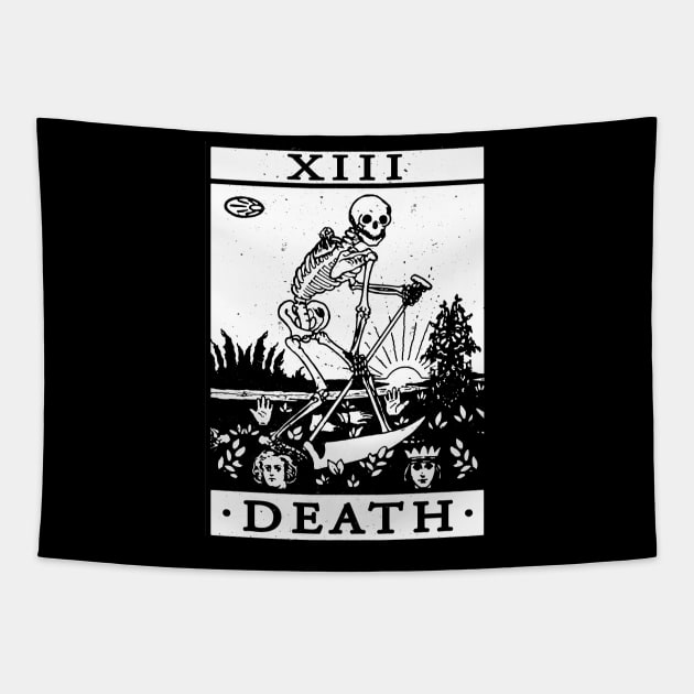 Tarot card tapestry death hot sale