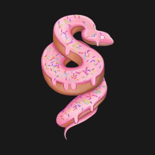 Pink Snake doughnut T-Shirt