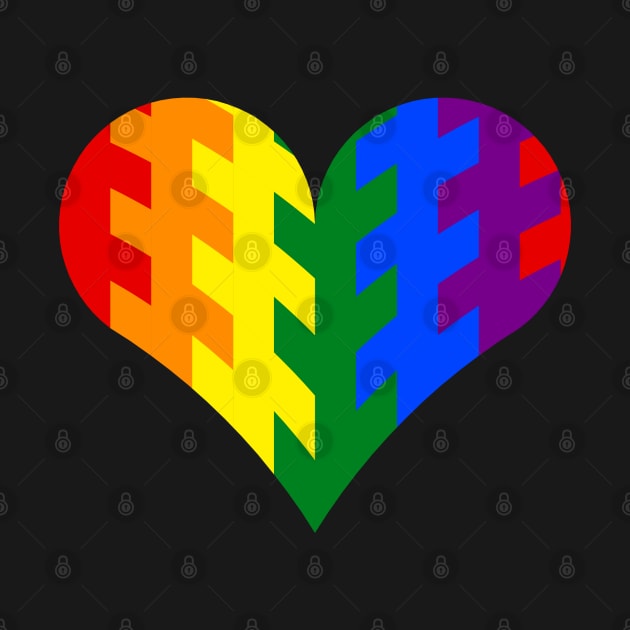 LGBT Heart by kallyfactory