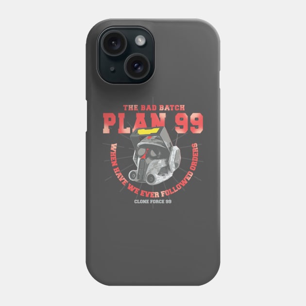 Plan 99 Phone Case by Galactee 99