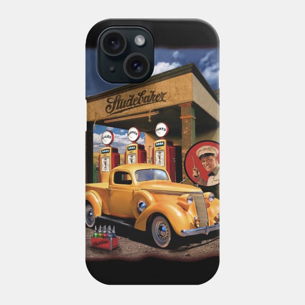 Studebaker Garage Phone Case by Midcenturydave