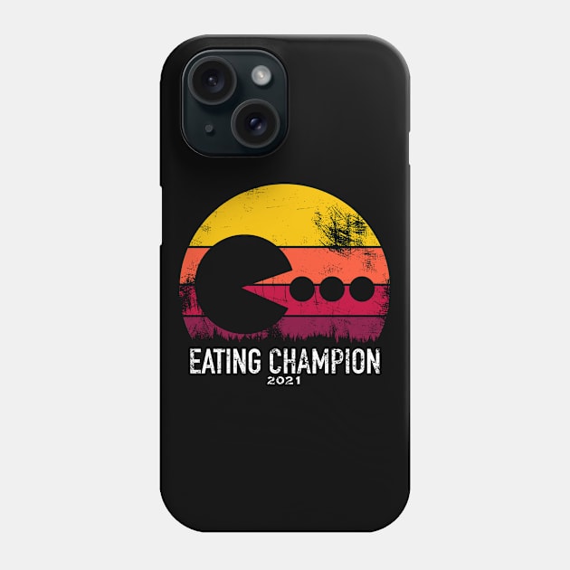 Eating Champion - Retro Videogames Phone Case by LuisP96