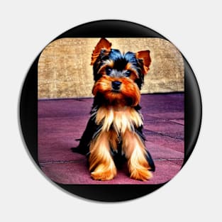 Yorkshire Terrier Puppy Pin