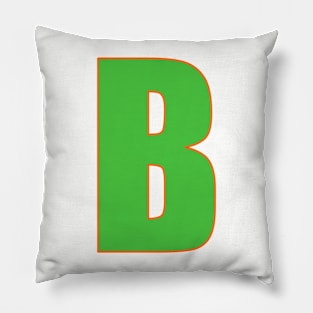 Gallant in Green: B's Defining edge Pillow