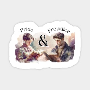 Pride and Prejudice Jane Austen design Magnet