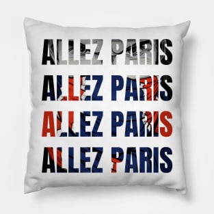 Allez Paris Pillow