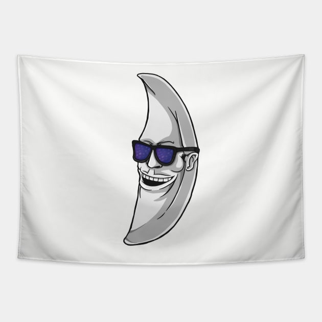 Moonman Original Design 2 Tapestry by Ulteh