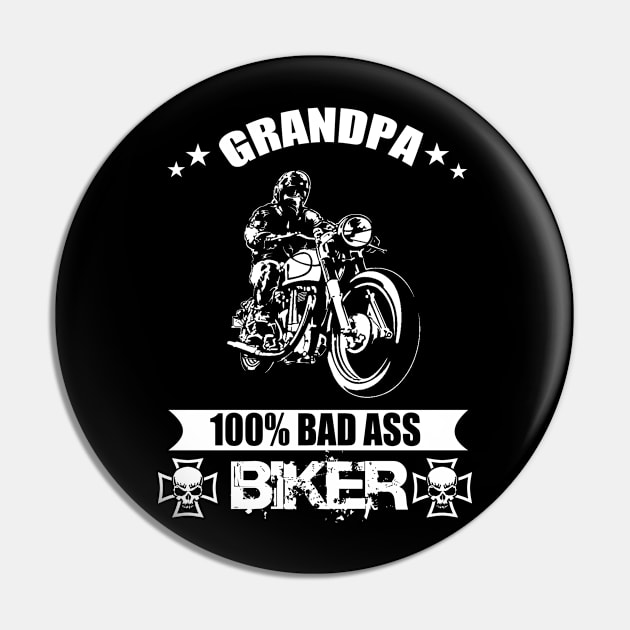 Biker Pin by Dojaja