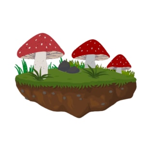 Mushroom island T-Shirt