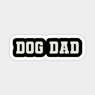 Dog Dad Word Magnet